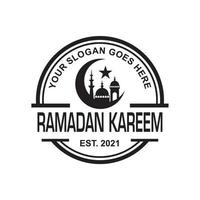 ramadan kareem vector , muslim logo