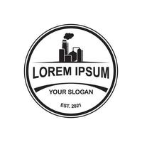 factory logo , industry logo vector