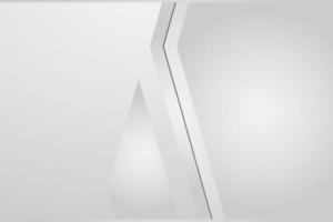 white background abstract with modern design gray vector