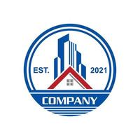 building logo , real estate logo vector