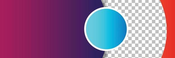 set banner background template with modern shape free vector art