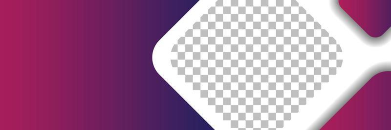 set banner background template with modern shape free vector art