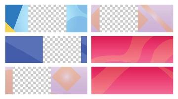 banner Abstract vector background board for text and message design modern. vector illustration