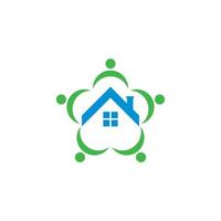 Home Care Vector , Real Estate Logo