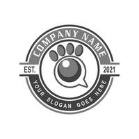 pets care logo , veterinary logo vector