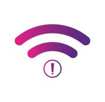 no wi-fi connection icon, no Wifi wireless icon vector