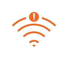 no wi-fi connection icon, no Wifi wireless icon vector