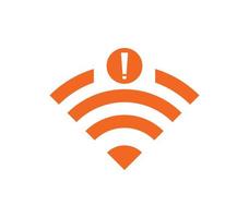 no wi-fi connection icon, no Wifi wireless icon vector