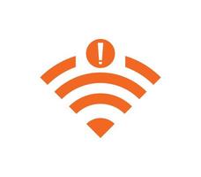 no wi-fi connection icon, no Wifi wireless icon vector