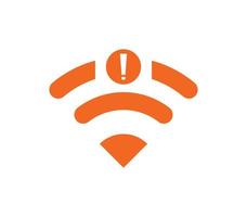 no wi-fi connection icon, no Wifi wireless icon vector