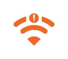 no wi-fi connection icon, no Wifi wireless icon vector