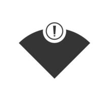 no wi-fi connection icon, no Wifi wireless icon vector