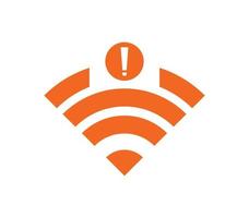 no wi-fi connection icon, no Wifi wireless icon vector