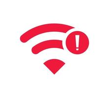 no wi-fi connection icon, no Wifi wireless icon vector