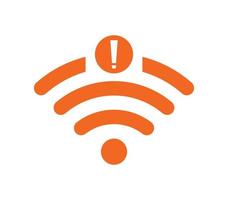 no wi-fi connection icon, no Wifi wireless icon vector