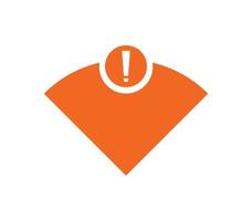 no wi-fi connection icon, no Wifi wireless icon vector