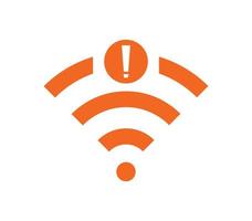 no wi-fi connection icon, no Wifi wireless icon vector