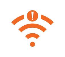 no wi-fi connection icon, no Wifi wireless icon vector