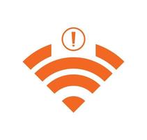 no wi-fi connection icon, no Wifi wireless icon vector