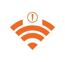 no wi-fi connection icon, no Wifi wireless icon vector