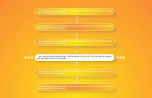 timeline infographic template Presentation business idea with icons, options or steps. infographics for business ideas Can be used for data graphics, flowcharts, websites, banners. vector