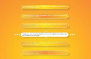 timeline infographic template Presentation business idea with icons, options or steps. infographics for business ideas Can be used for data graphics, flowcharts, websites, banners. vector