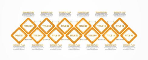 timeline infographic template Presentation business idea with icons, options or steps. infographics for business ideas Can be used for data graphics, flowcharts, websites, banners. vector