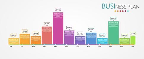 plantilla de etiqueta de infografía vectorial con opciones de icono o infografía de pasos para presentaciones de ideas de negocios que se puede utilizar para gráficos de información, presentaciones, sitios web, banners, medios impresos. vector