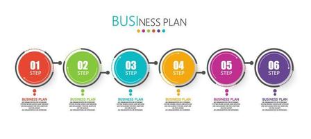 vector infographic label template with icon options or steps infographics for business ideas presentations It can be used for information graphics, presentations, websites, banners, print media.