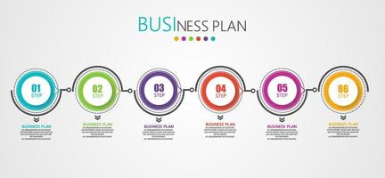 vector infographic label template with icon options or steps infographics for business ideas presentations It can be used for information graphics, presentations, websites, banners, print media.