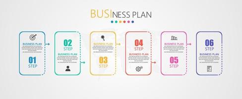 vector infographic label template with icon options or steps infographics for business ideas presentations It can be used for information graphics, presentations, websites, banners, print media.