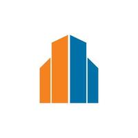 logotipo de bienes raíces, logotipo de casa de alquiler vector