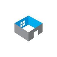interior logo , abstract house logo