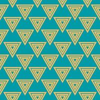 Design pattern with aesthetic triangle motif vector