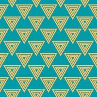 Design pattern with aesthetic triangle motif vector