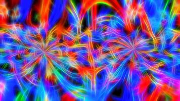 Abstract multicolored textured fractal background photo