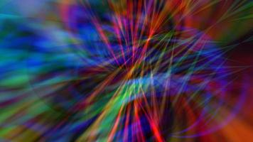 Abstract textured background with colorful neon lines photo
