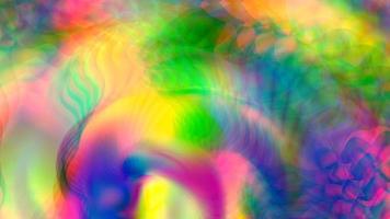 Abstract iridescent multi-colored textured background photo