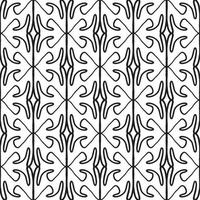 Seamless abstract geometric hand drawn pattern. vector