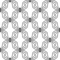 Seamless abstract geometric hand drawn pattern. vector