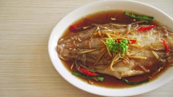 Steamed Fish with Soy Sauce - Asian food style video