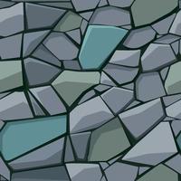 textura gris transparente o patrón de adoquines y adoquines. fondo de diferentes piedras. vector