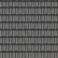 Seamless textured pattern of gray wooden roof. Background of an old roof plank in a row. vector