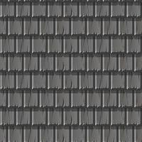 Seamless textured pattern of gray wooden roof. Background of an old roof plank in a row. vector