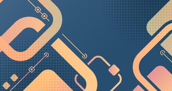 colores degradados geométricos abstractos con plantilla de ilustraciones de semitonos. superposición para el fondo de la presentación. ilustración vectorial vector