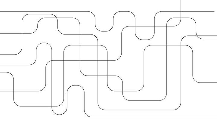 Black Lines pattern of lines