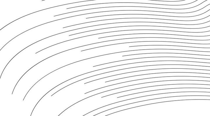 black white minimal round lines