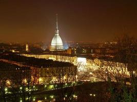 vista aerea de turin foto