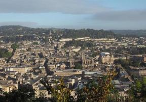 Aerial view of Bath photo