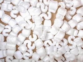 Polystyrene beads background photo